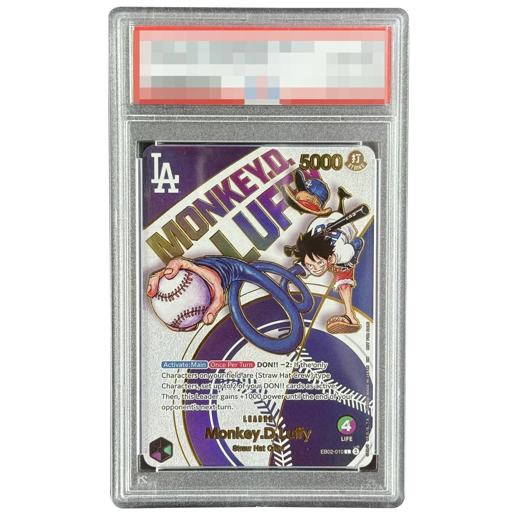 Diy 2025 One Piece Monkey D Luffy Graded cards Self made #10 LA x Luffy Gem MT 10 Rating Collection Cards Anime Gift Display
Diy 2025 One Piece Monkey D Luffy Graded cards Self made #10 LA x Luffy Gem MT 10 Rating Collection Cards Anime Gift Display