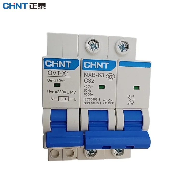 CHINT CHNT MCB NXB-63 AND OVT-X1 Miniature Circuit Breaker 2P AC 230/400V CHNT DIN Rail Mounting Miniature Household Air Switch
CHINT CHNT MCB NXB-63 AND OVT-X1 Miniature Circuit Breaker 2P AC 230/400V CHNT DIN Rail Mounting Miniature Household Air Switch