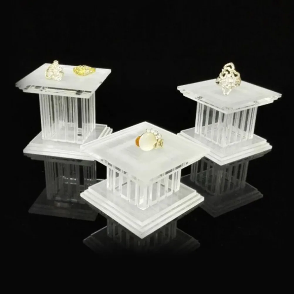 3Pcs Acrylic Jewelry Display Stand Roman Pillar Shape Clear Desktop Organizer for Necklaces Earrings Perfume Collection Showcase
3Pcs Acrylic Jewelry Display Stand Roman Pillar Shape Clear Desktop Organizer for Necklaces Earrings Perfume Collection Showcase