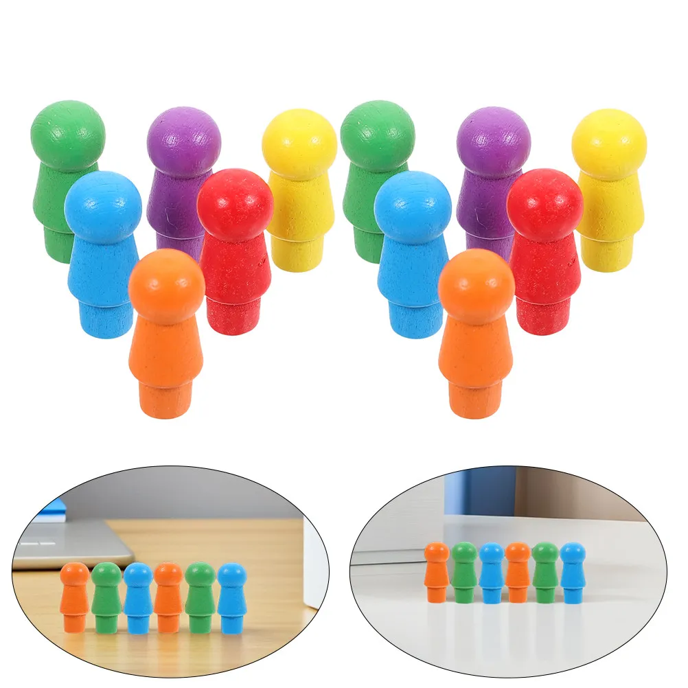 180Pcs Wooden Board Game Colorful Chinese Checkers Pieces Natural Wood Replacement Pawns Strategy Components
180Pcs Wooden Board Game Colorful Chinese Checkers Pieces Natural Wood Replacement Pawns Strategy Components