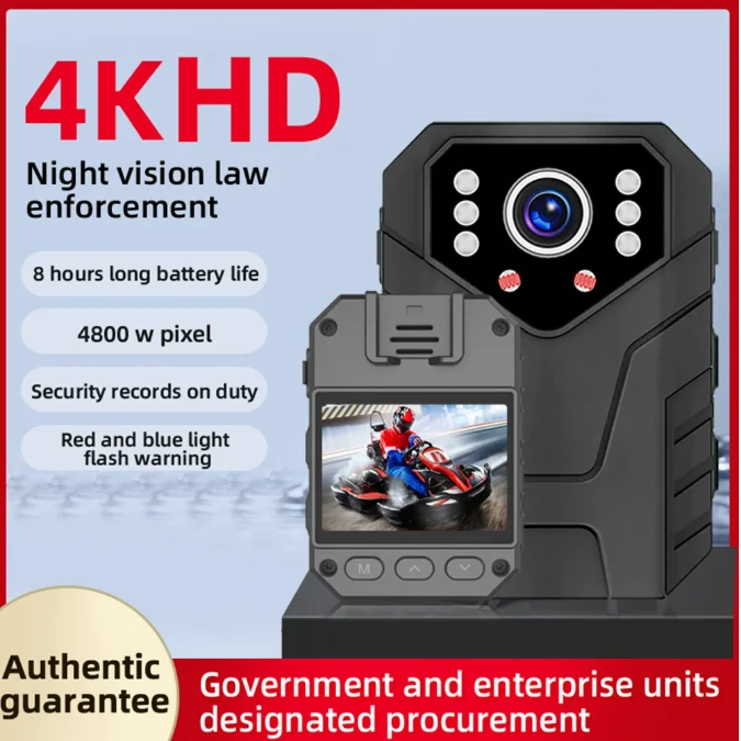 4K Mini Body Camera Full HD 1080P 2 Inch IPS Touch Screen Night Vision Video Recorder Security Guard Police Body Mini Camera
4K Mini Body Camera Full HD 1080P 2 Inch IPS Touch Screen Night Vision Video Recorder Security Guard Police Body Mini Camera