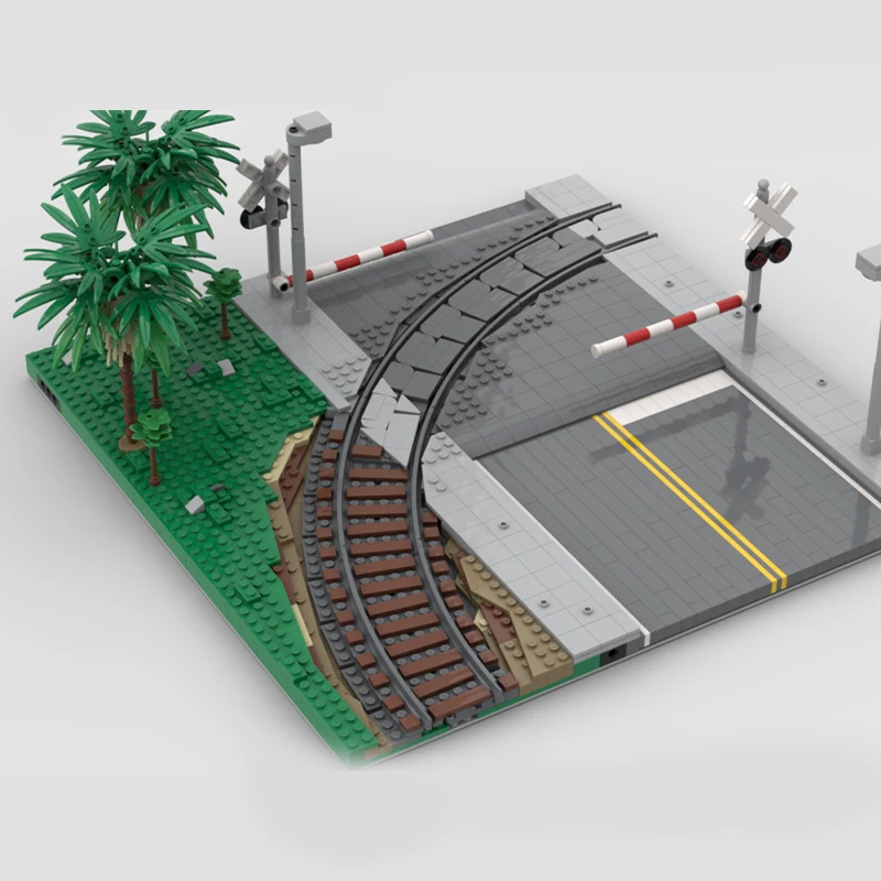1242pcs MOC Curved Train Track Mils Road Railroad Crossing City Building Blocks Christmas Gift Inspires Unlimited Creativity Set 
1242pcs MOC Curved Train Track Mils Road Railroad Crossing City Building Blocks Christmas Gift Inspires Unlimited Creativity Set