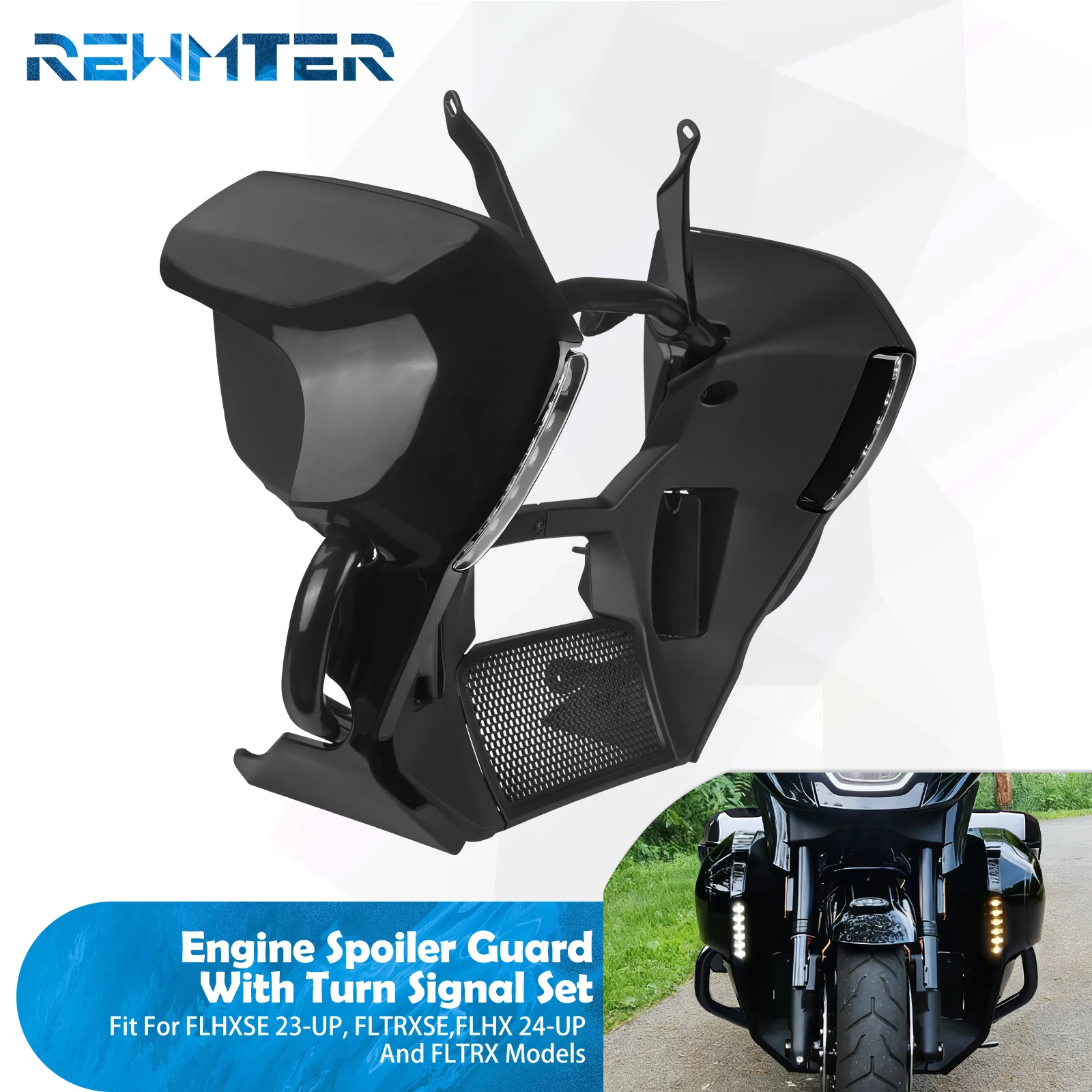 Motorcycle Fairing Lower Engine Crash Bar Mounting Bracket Kit For Harley Touring 2023-Up Street Road Glide FLHXSE FLHX FLTRX
Motorcycle Fairing Lower Engine Crash Bar Mounting Bracket Kit For Harley Touring 2023-Up Street Road Glide FLHXSE FLHX FLTRX