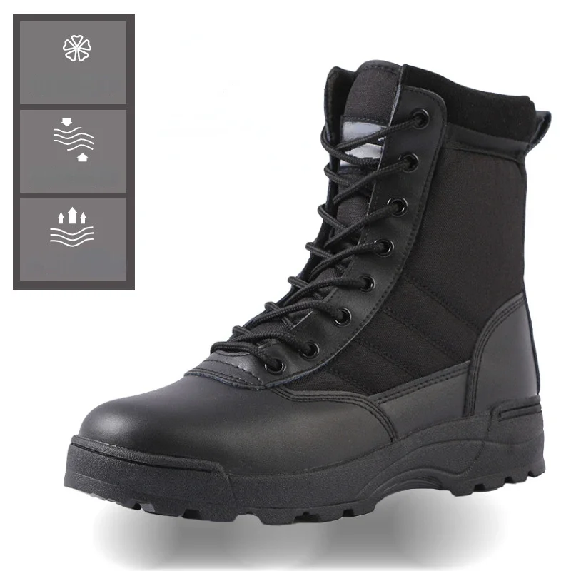 Comfort Male Boots Outdoor Men's Hiking Boots Quality High-Top Desert Shoes Hard-Wearing Men's Work Footwear 2024 Botas Hombre
Comfort Male Boots Outdoor Men's Hiking Boots Quality High-Top Desert Shoes Hard-Wearing Men's Work Footwear 2024 Botas Hombre