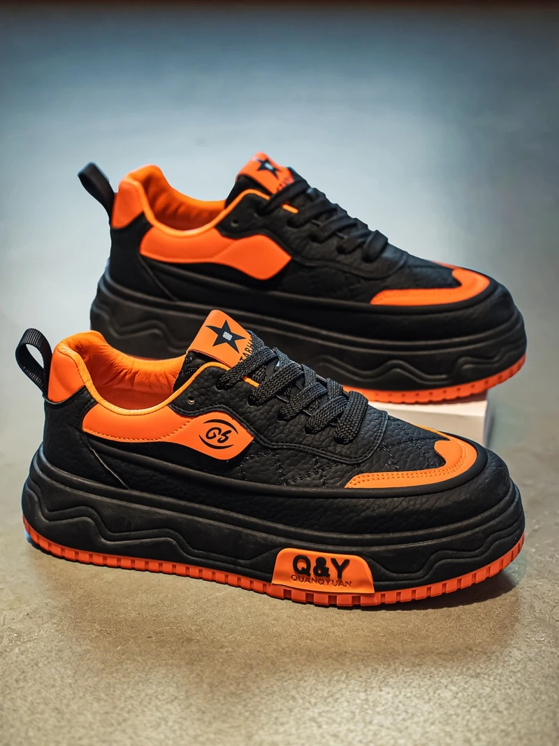 Casual Bread Shoe for Men Thick Bottom Leisure Sports Shoe Suitable for Youth Spring Autumn Season Wear Resistant PVC Outsole
Casual Bread Shoe for Men Thick Bottom Leisure Sports Shoe Suitable for Youth Spring Autumn Season Wear Resistant PVC Outsole
