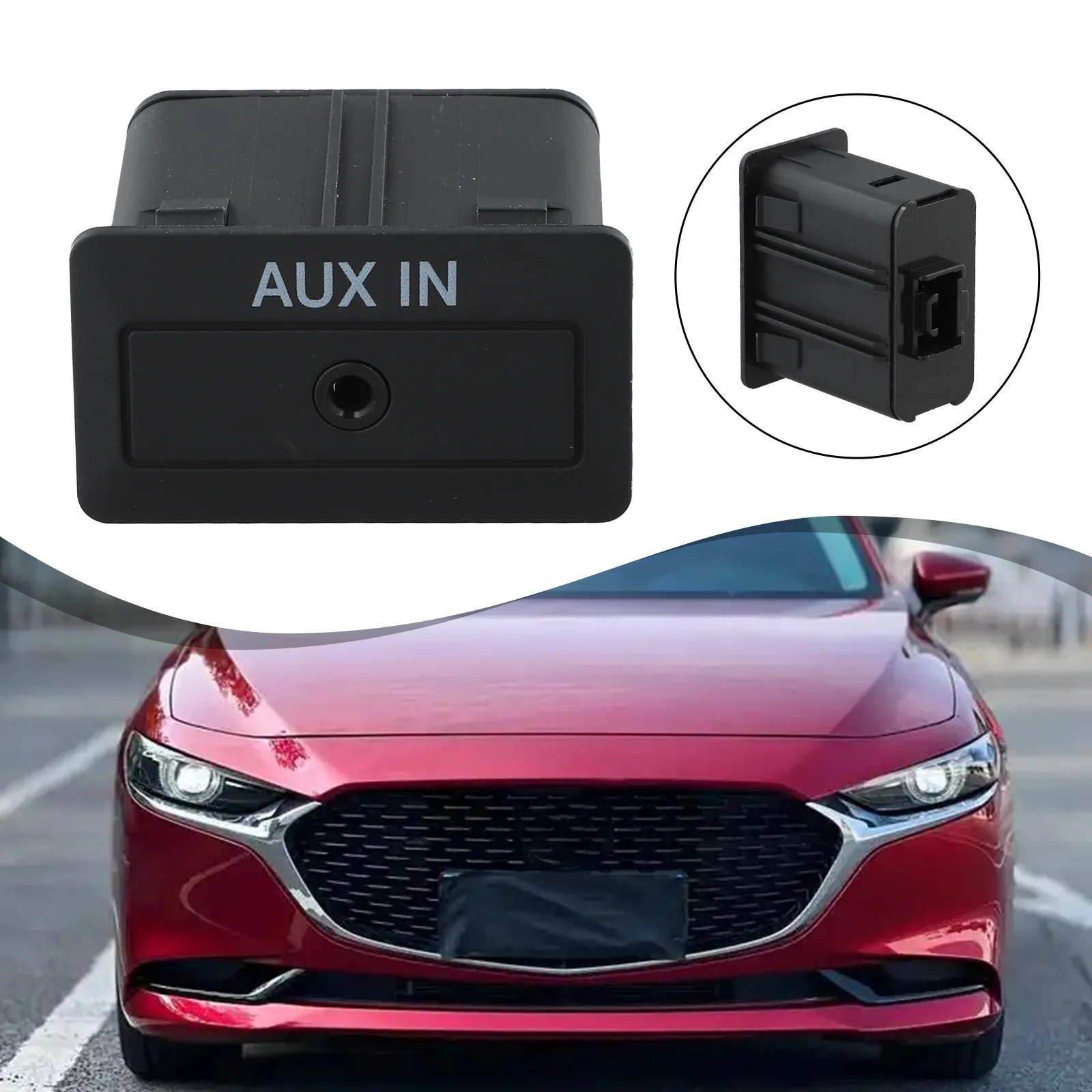 TD74-66-DFX For Mazda CX-9 2006-2012 For Mazda 3 2009-2012 For Mazda 6 200 Center Console Aux Stereo Adapter Audio Socket
TD74-66-DFX For Mazda CX-9 2006-2012 For Mazda 3 2009-2012 For Mazda 6 200 Center Console Aux Stereo Adapter Audio Socket