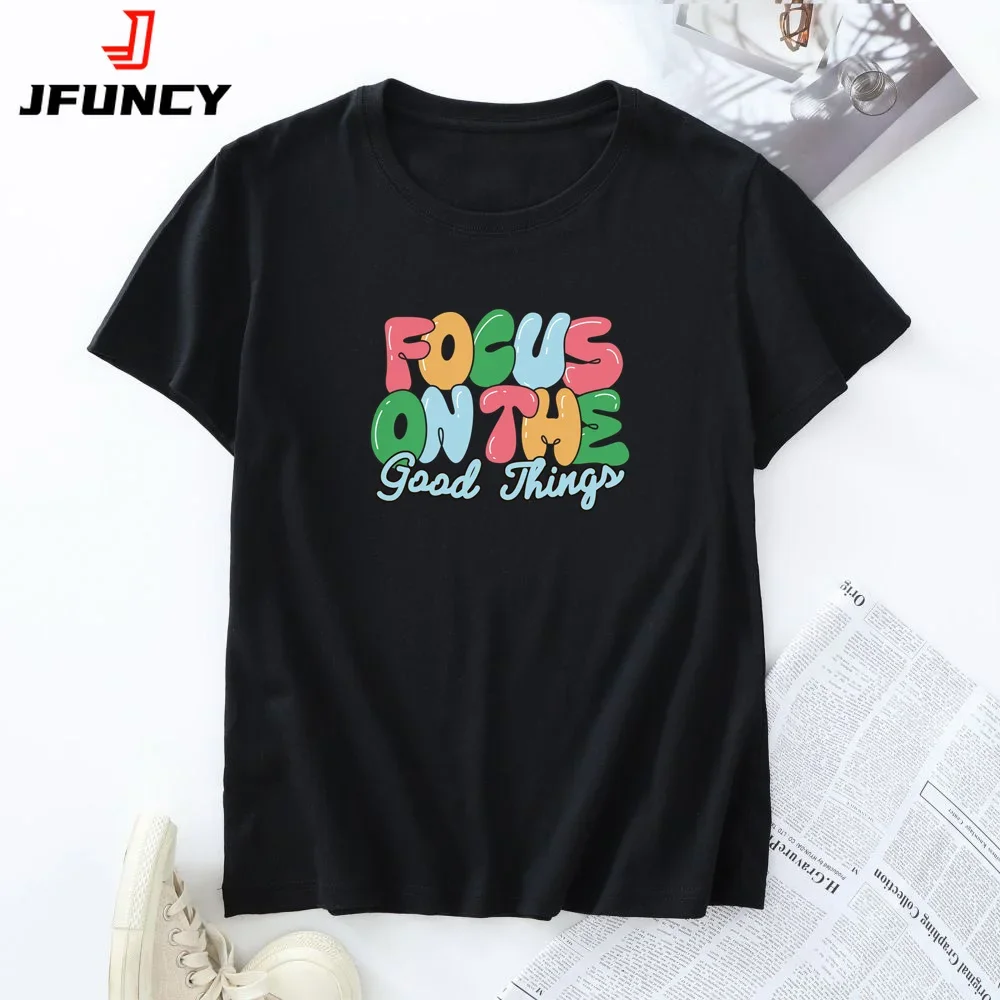 100% Cotton Women's T-shirt Summer Woman Tees Oversized Female Tshirt Short Sleeve Tops New Graphic Women T Shirts
100% Cotton Women's T-shirt Summer Woman Tees Oversized Female Tshirt Short Sleeve Tops New Graphic Women T Shirts