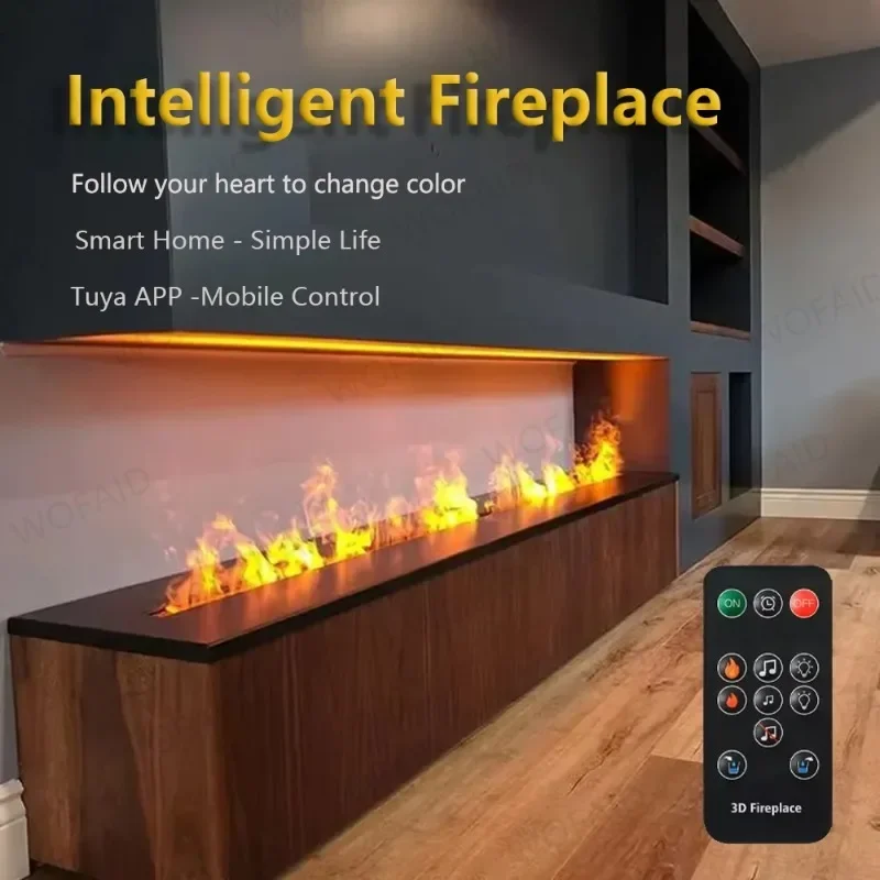 3D Intelligent Atomization Fireplace Decoration Smart Home Simulation Electric Fireplace For Living Room Indoor Steam Fireplace
3D Intelligent Atomization Fireplace Decoration Smart Home Simulation Electric Fireplace For Living Room Indoor Steam Fireplace