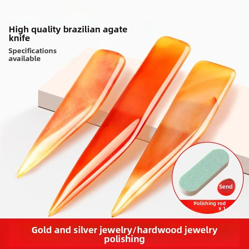 1Pc Professional Agate Burnisher Polishing Tool for Gold Silver Ring Bracelet Jewelry Brightening Non Scratch Care Maintenance
1Pc Professional Agate Burnisher Polishing Tool for Gold Silver Ring Bracelet Jewelry Brightening Non Scratch Care Maintenance