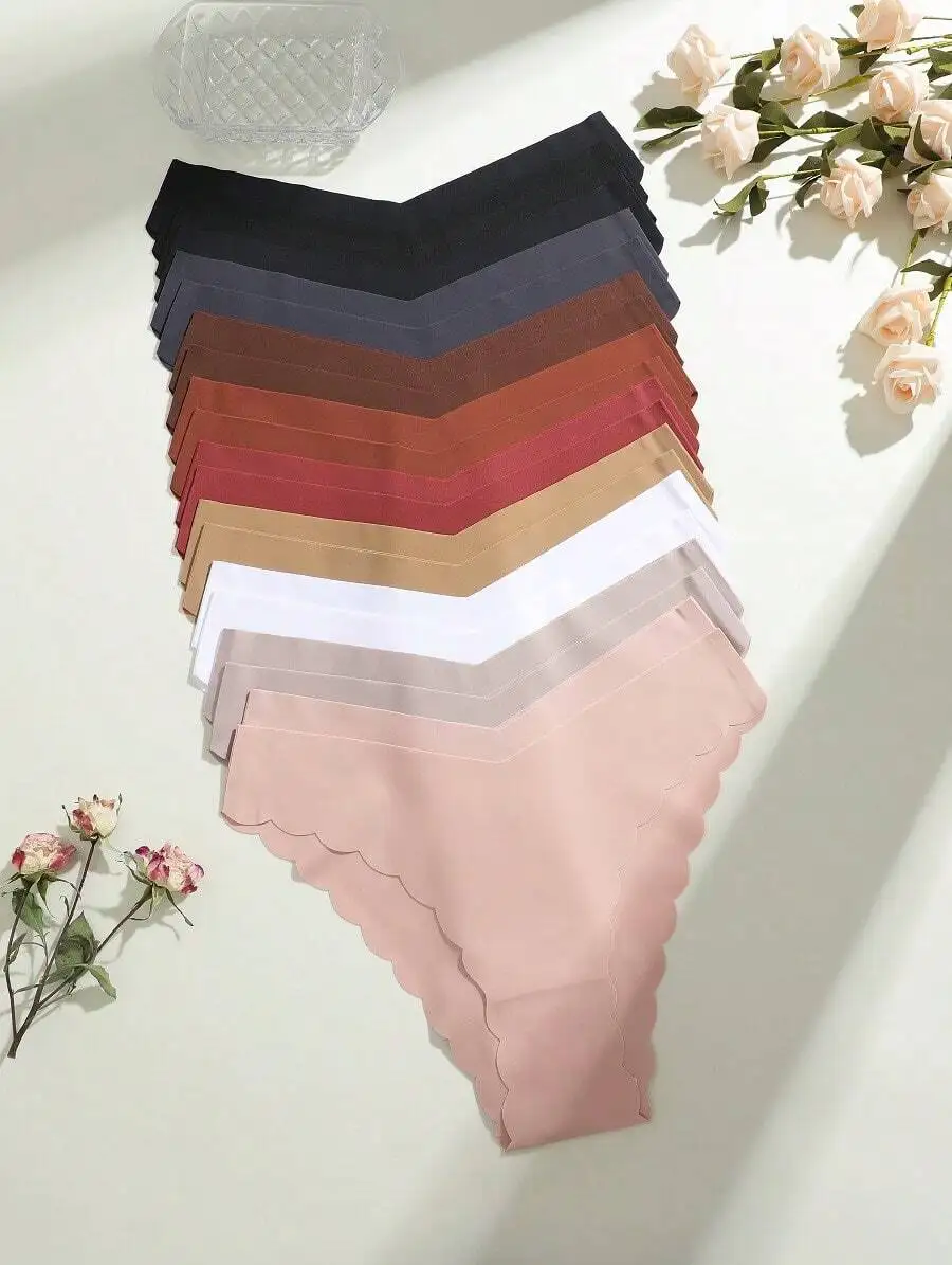 20 Pcs Women Seamless V-Shape Brazilian Panties Solid Color Comfortable
20 Pcs Women Seamless V-Shape Brazilian Panties Solid Color Comfortable