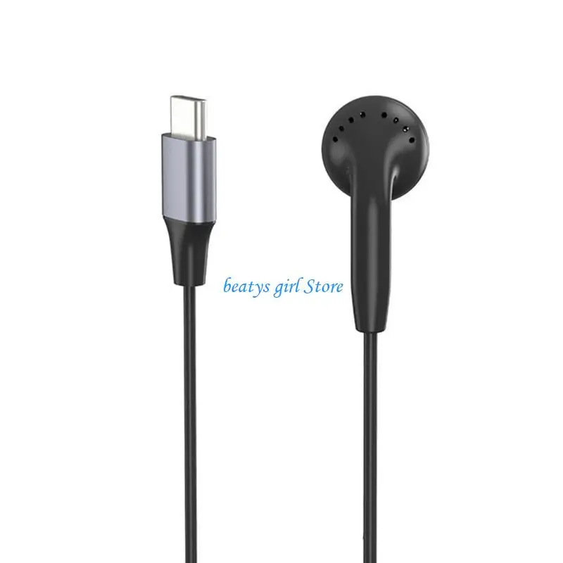 C7AB Single Sided Earphone Type C Connection Digital Chip Earpiece In Ear Design No Mic Enjoy Easy Plug and Play Experience
C7AB Single Sided Earphone Type C Connection Digital Chip Earpiece In Ear Design No Mic Enjoy Easy Plug and Play Experience
