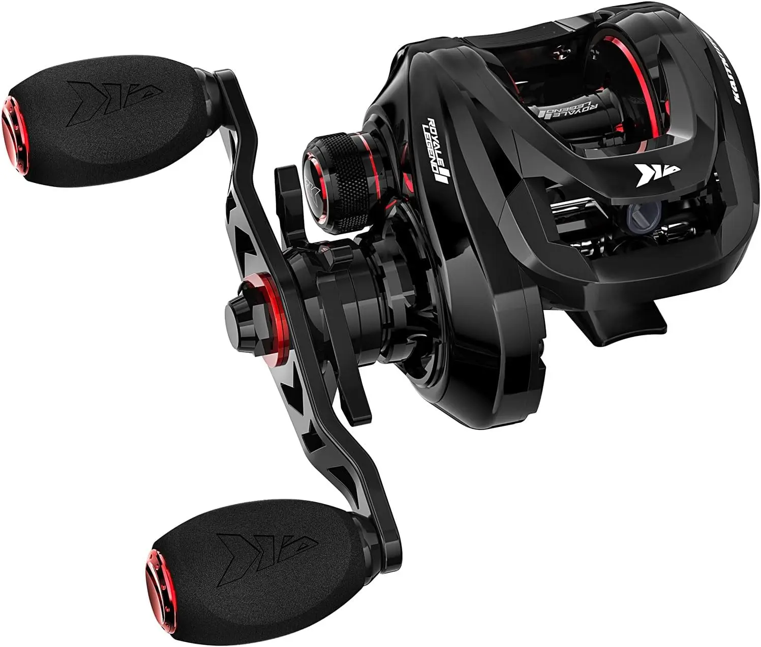 Compact Baitcasting Reel, 17.6LB Carbon Drag, 8-Magnet Braking, 5.4:1 & 7.2:1 Gear Ratios
Compact Baitcasting Reel, 17.6LB Carbon Drag, 8-Magnet Braking, 5.4:1 & 7.2:1 Gear Ratios
