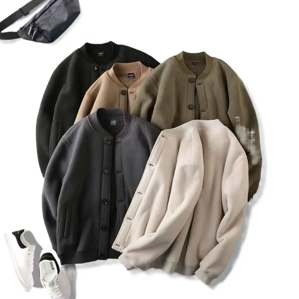 American Autumn and Winter High Street Men and Women Trendy Thick Cardigan Jacket for Couples Loose Retro Casual Top Harajuku
American Autumn and Winter High Street Men and Women Trendy Thick Cardigan Jacket for Couples Loose Retro Casual Top Harajuku