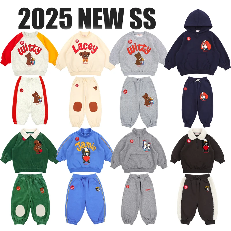 2025 New Spring Autumn Children's Set Boys Warm Hoodie and Pants Set Girl's Pink Casual Top Baby Cute Clothing Set
2025 New Spring Autumn Children's Set Boys Warm Hoodie and Pants Set Girl's Pink Casual Top Baby Cute Clothing Set