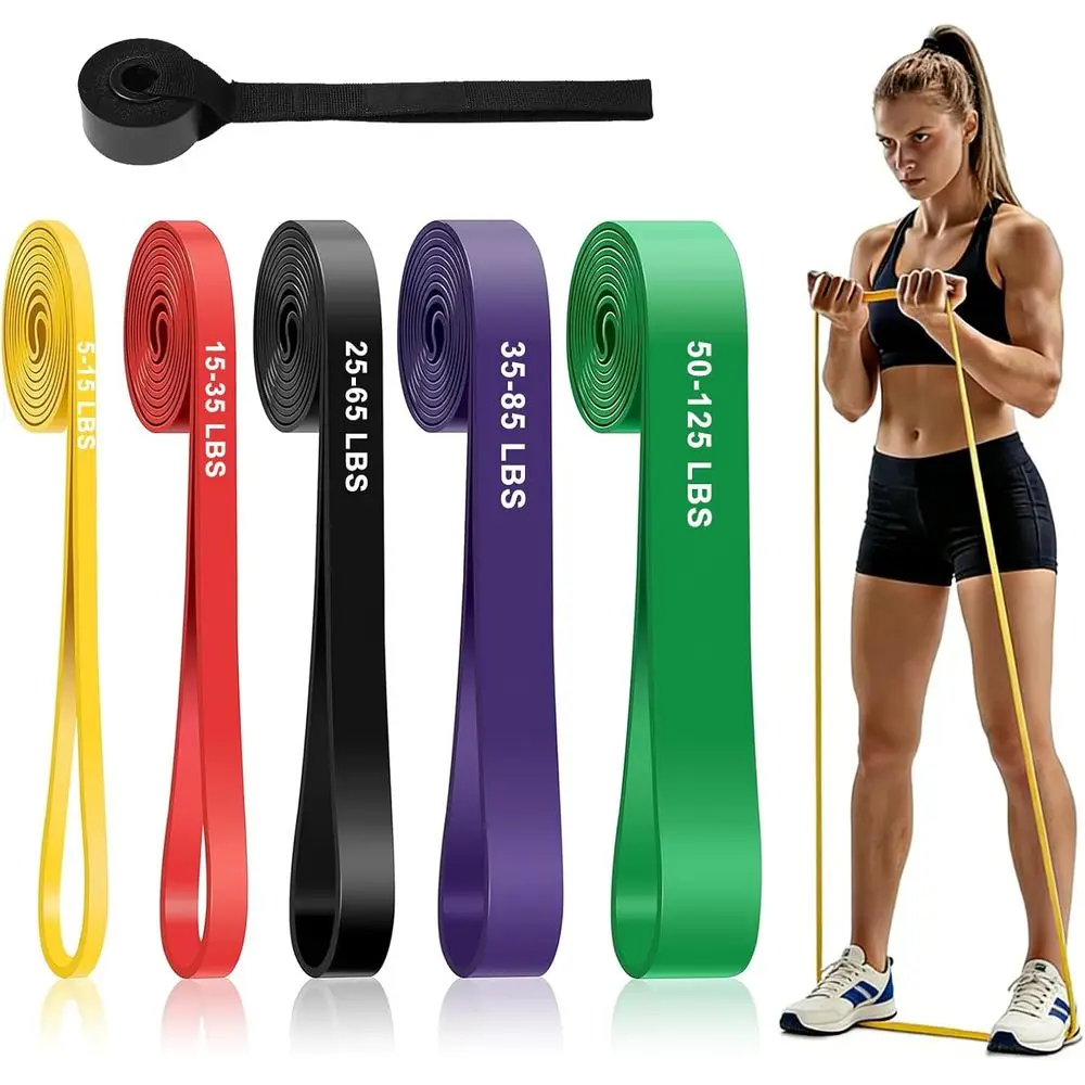 Resistance Bands Set for Men & Women - Ideal for Workouts, Stretching, and Muscle Training
Resistance Bands Set for Men & Women - Ideal for Workouts, Stretching, and Muscle Training