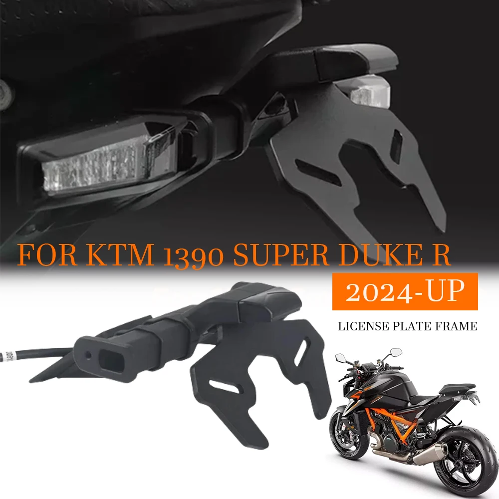 Для 1390 DUKE Super R 2024-UP мотоцикла, задний короткий хвост, держатель номерного знака, комплект кронштейнов рамы задней бабки
Для 1390 DUKE Super R 2024-UP мотоцикла, задний короткий хвост, держатель номерного знака, комплект кронштейнов рамы задней бабки