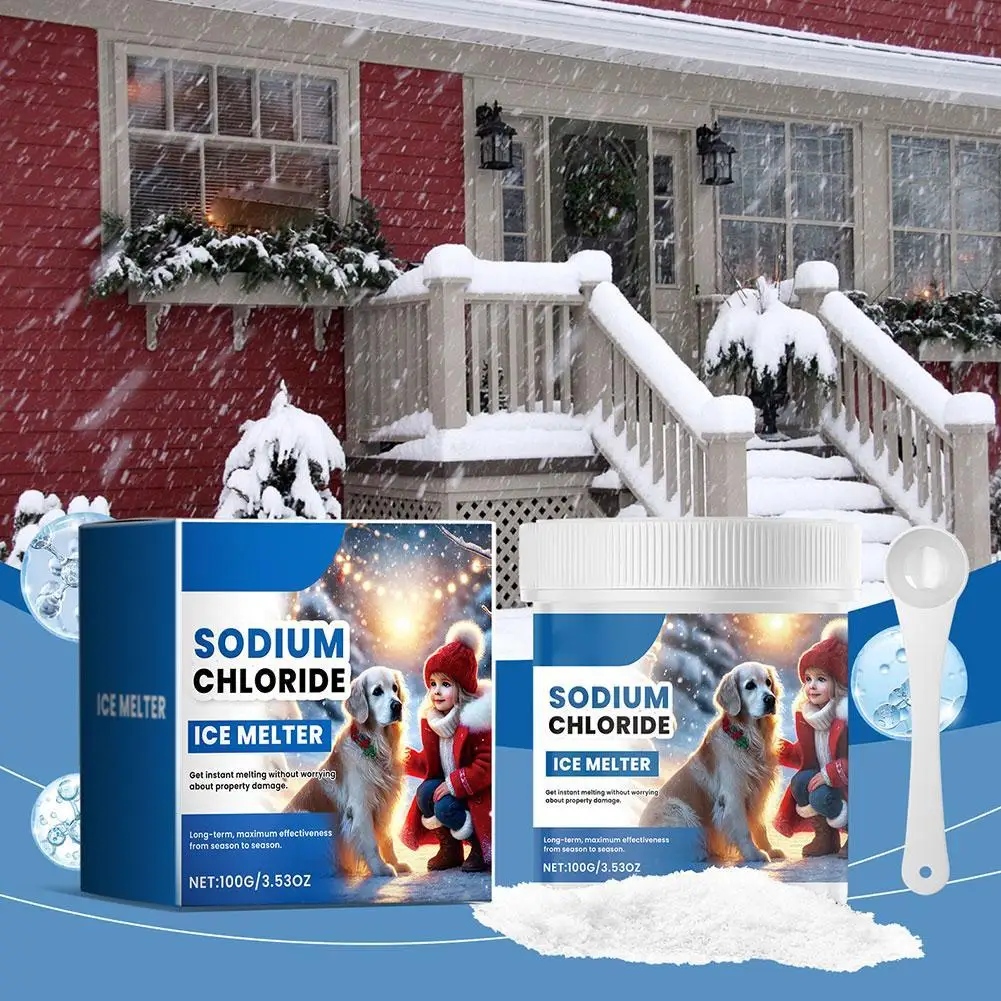 100g Pet Safe Ice Melting Suitable For Concrete Ice Melting Pet Friendly For Snow Removal Icing,Pet-Friendly Ice Melting Agent
100g Pet Safe Ice Melting Suitable For Concrete Ice Melting Pet Friendly For Snow Removal Icing,Pet-Friendly Ice Melting Agent