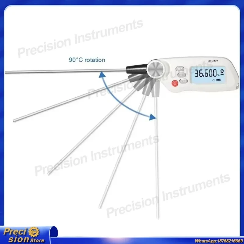 High Precision 0.05°C Standard Thermometer for Laboratory Chemical Industry Digital Temperature Meter Industrial Grade
High Precision 0.05°C Standard Thermometer for Laboratory Chemical Industry Digital Temperature Meter Industrial Grade
