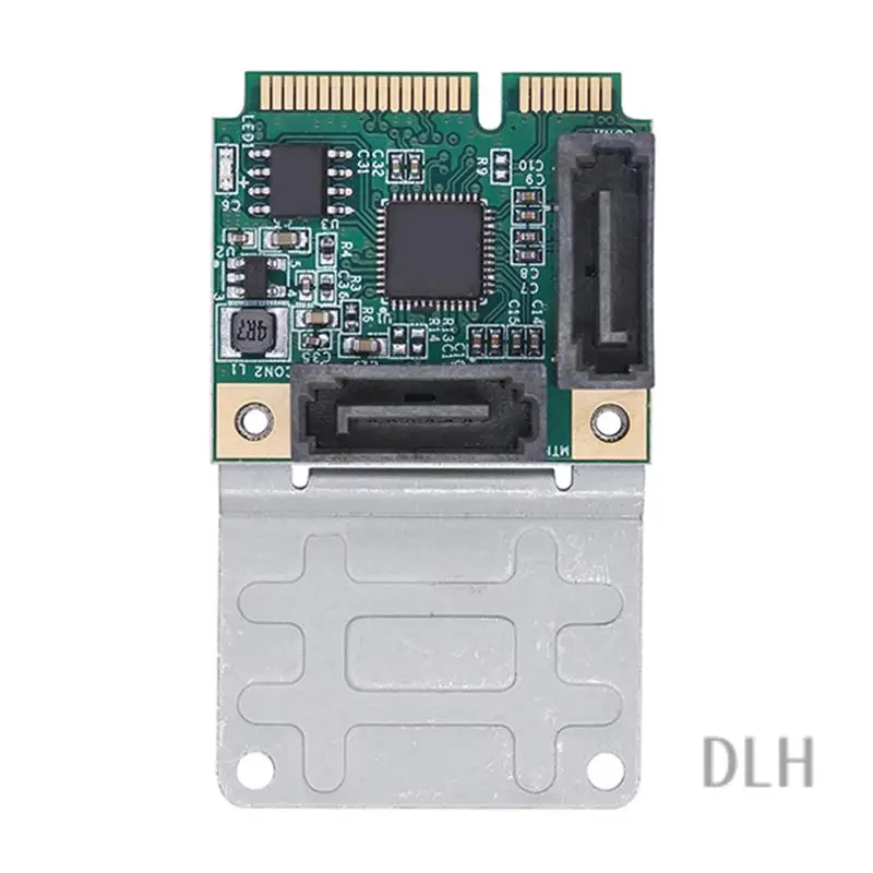 VO-Mini PCI-E SATA 2-портовая карта контроллера SATA III 6G Mini PCI Express Карта адаптера SATA3.0 Mini PCI Express SSD Простая в использовании
VO-Mini PCI-E SATA 2-портовая карта контроллера SATA III 6G Mini PCI Express Карта адаптера SATA3.0 Mini PCI Express SSD Простая в использовании