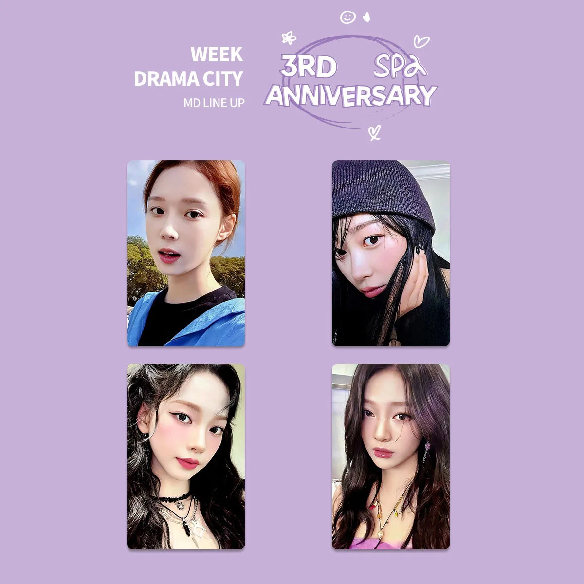 4Pcs/Set Kpop Karina Winter 3rd Anniversary Photocards Selfie Postcards Giselle Ningning Lomo Card Fans Birthday Collection Gift
4Pcs/Set Kpop Karina Winter 3rd Anniversary Photocards Selfie Postcards Giselle Ningning Lomo Card Fans Birthday Collection Gift