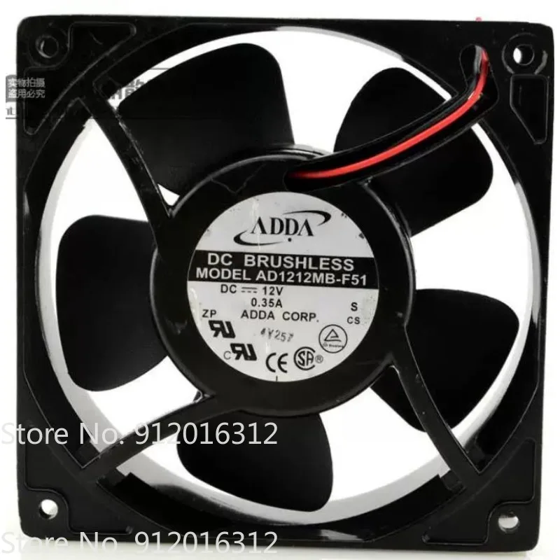 New Fan for ADDA AD1212MB-F51 12038 12V 0.35A Aluminum Frame Ball Fan 12cm 120*120*38MM
New Fan for ADDA AD1212MB-F51 12038 12V 0.35A Aluminum Frame Ball Fan 12cm 120*120*38MM