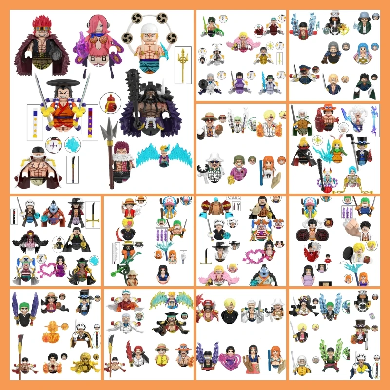 75 styles Building Blocks Japan Anime Bricks Dolls Mini Action Toy Figures Assemble Blocks Children Gifts lego minifigures Luffy
75 styles Building Blocks Japan Anime Bricks Dolls Mini Action Toy Figures Assemble Blocks Children Gifts lego minifigures Luffy