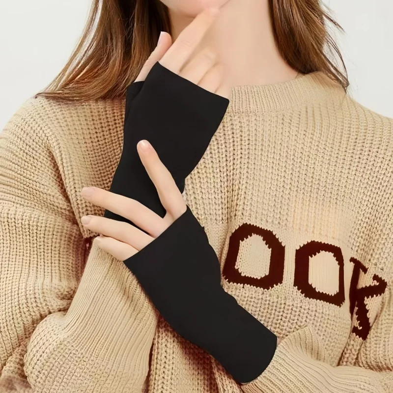 Однотонные перчатки с половиной пальца, зимние перчатки с половиной пальца для женщин, ветрозащитные, теплые, универсальные, для похудения, для письма, езды на велосипеде, с сенсорным экраном
Однотонные перчатки с половиной пальца, зимние перчатки с половиной пальца для женщин, ветрозащитные, теплые, универсальные, для похудения, для письма, езды на велосипеде, с сенсорным экраном