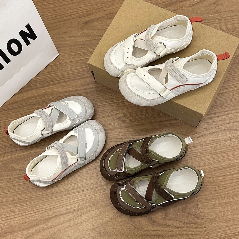 Sports Ballet Mary Jane Shoes Women's Summer Sandals Casual De Xin Glue Clogs Retro Style Leather Inner Anti-Slip Rubber Outsole
Sports Ballet Mary Jane Shoes Women's Summer Sandals Casual De Xin Glue Clogs Retro Style Leather Inner Anti-Slip Rubber Outsole