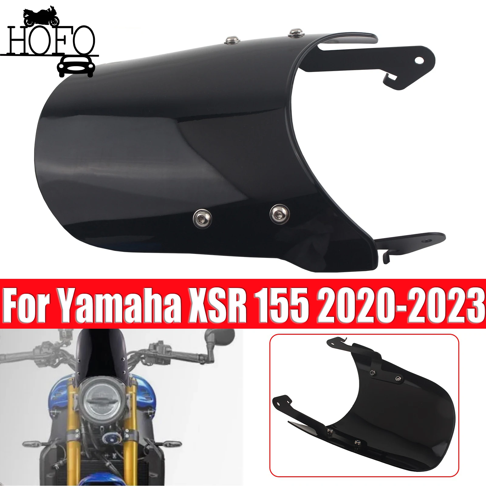 Motorcycle Windshield Windscreen For Yamaha XSR 155 2020-2023 XSR 125 2024-2025
Motorcycle Windshield Windscreen For Yamaha XSR 155 2020-2023 XSR 125 2024-2025