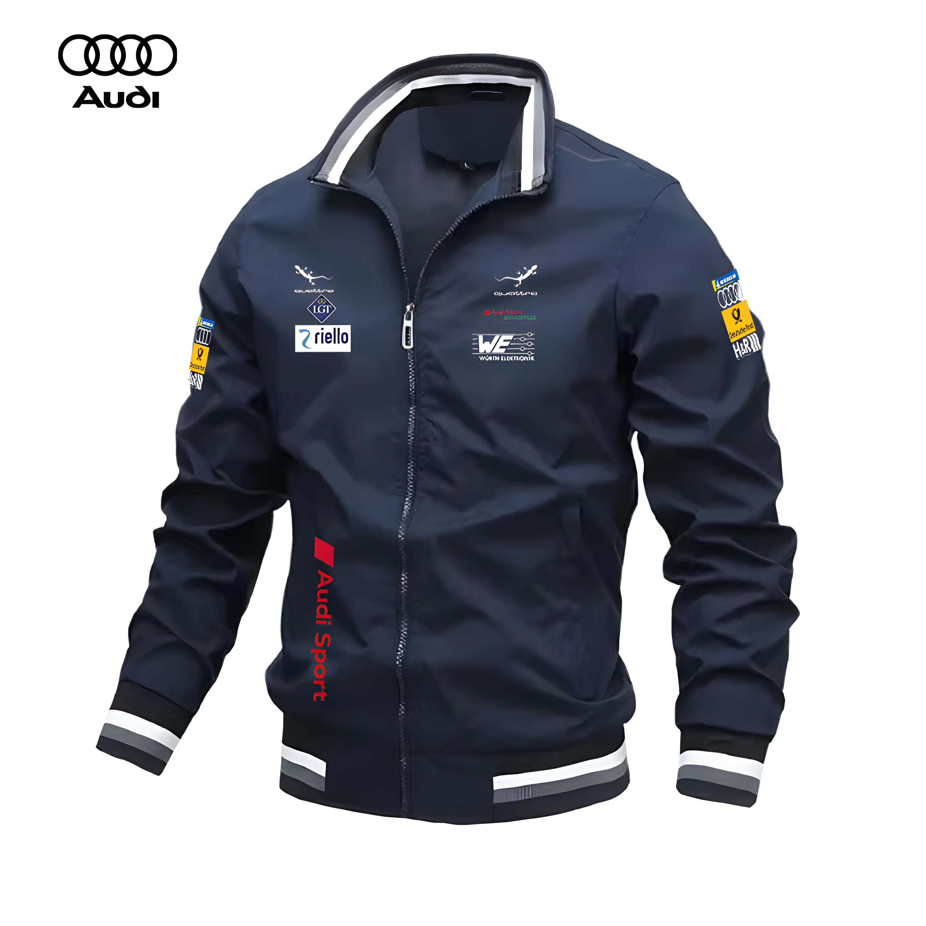 2026 AUDI Spring Autumn Zipper Jacket Casual Sports Jacket with Side Pocket for Youths
2026 AUDI Spring Autumn Zipper Jacket Casual Sports Jacket with Side Pocket for Youths