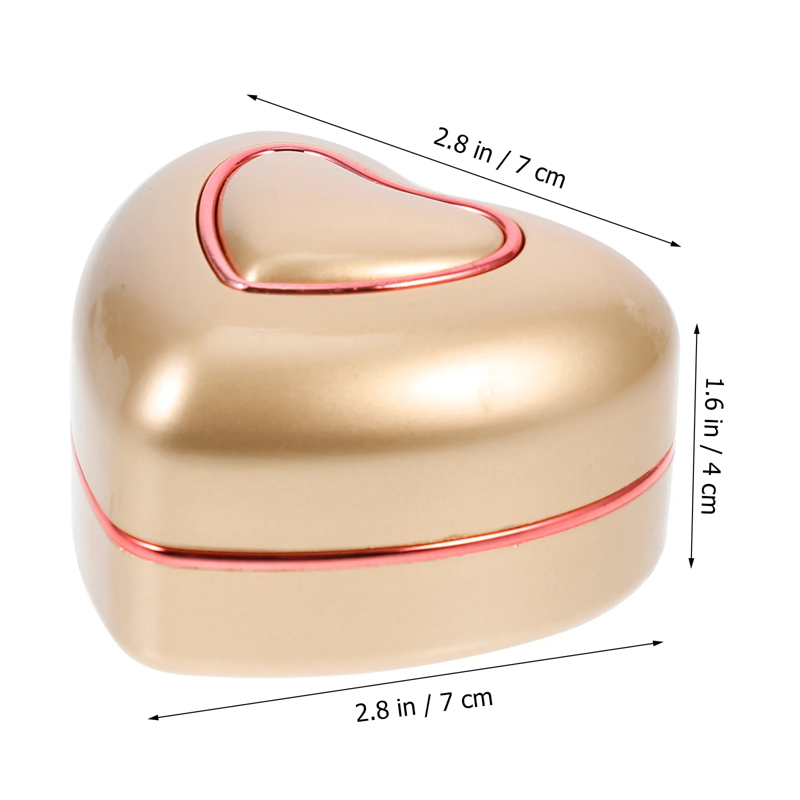 Heart Shaped Ring Box Jewelry with LED Light Holder Display Round Heart-shaped Flannel Boxes
Heart Shaped Ring Box Jewelry with LED Light Holder Display Round Heart-shaped Flannel Boxes
