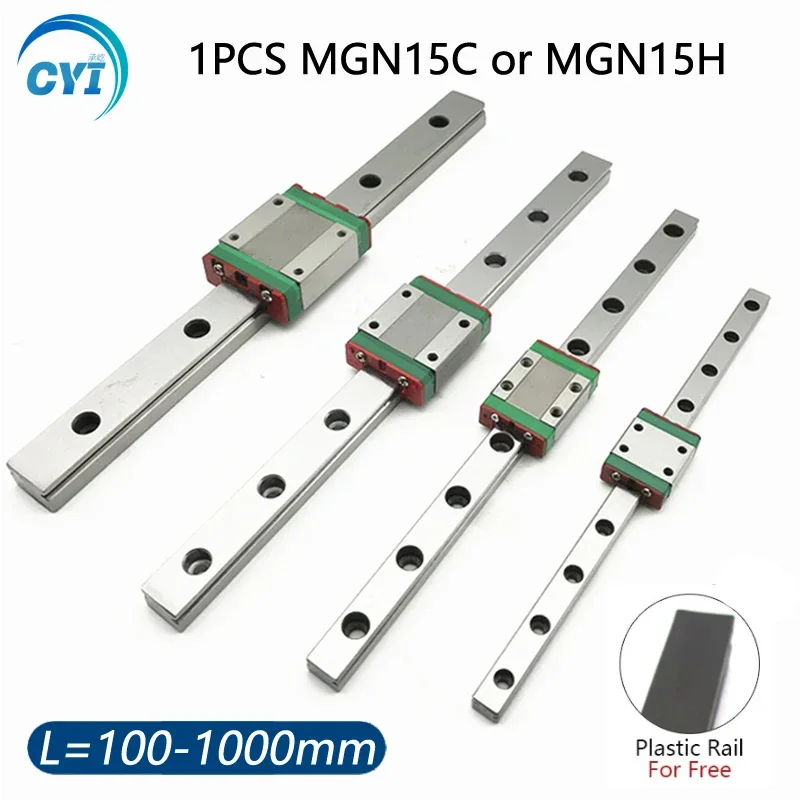 Линейная направляющая 15 мм MGN15 200 250 300 350 400 450 500 550 600 650 мм + блок MGN15H или MGN15C для 3D-принтера с ЧПУ, длинная линейная каретка
Линейная направляющая 15 мм MGN15 200 250 300 350 400 450 500 550 600 650 мм + блок MGN15H или MGN15C для 3D-принтера с ЧПУ, длинная линейная каретка