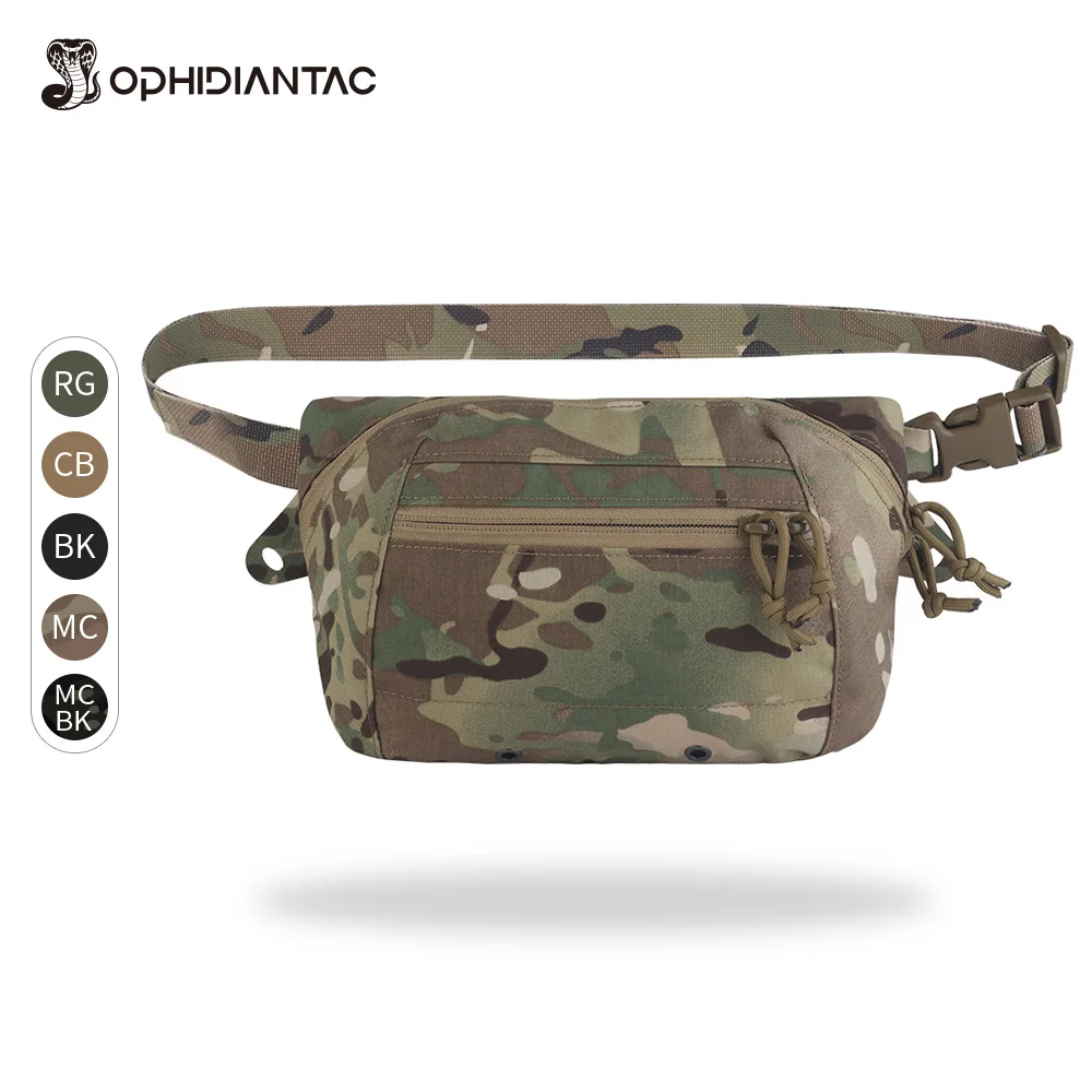 OPHIDIANTAC 2 Use Way Large Waist Bag With Hanging Ring and Magic Fastener for Store Various Sundries
OPHIDIANTAC 2 Use Way Large Waist Bag With Hanging Ring and Magic Fastener for Store Various Sundries