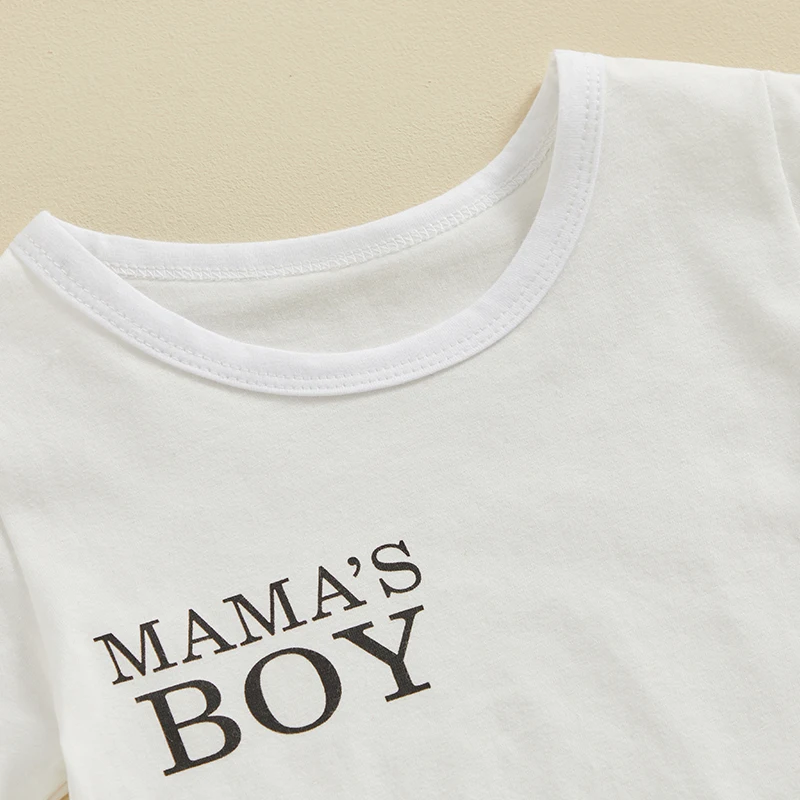 KMBANGI Toddler Baby Boy Summer Outfit Letter Print Short Sleeve Crew Neck Shirt Shorts Solid Color 2PCS Set Clothes
KMBANGI Toddler Baby Boy Summer Outfit Letter Print Short Sleeve Crew Neck Shirt Shorts Solid Color 2PCS Set Clothes