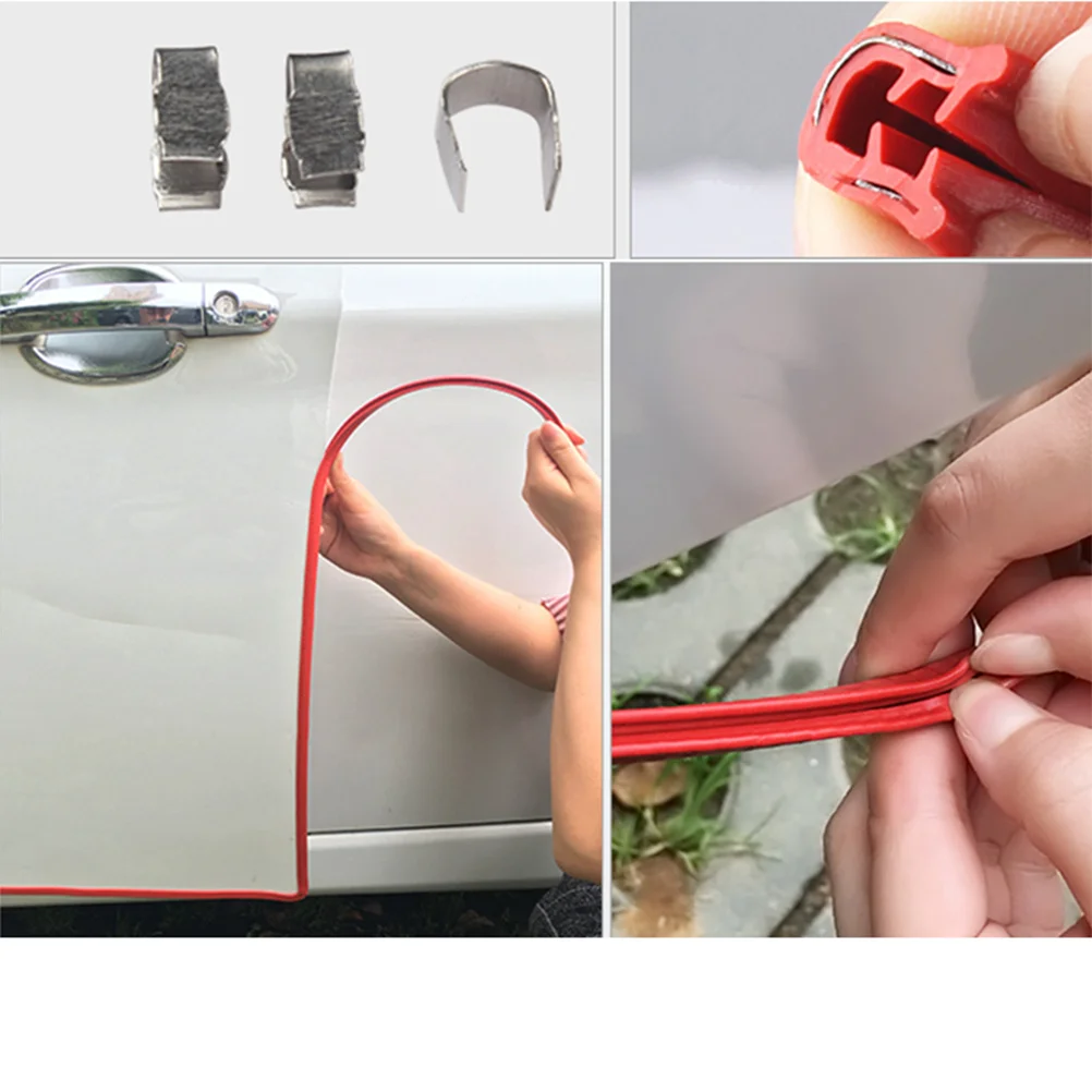1pc 5M Universal Car Door Scratch Protector Waterproof Dustproof Strips For Automobile Door Edges Car Seal Strips
1pc 5M Universal Car Door Scratch Protector Waterproof Dustproof Strips For Automobile Door Edges Car Seal Strips