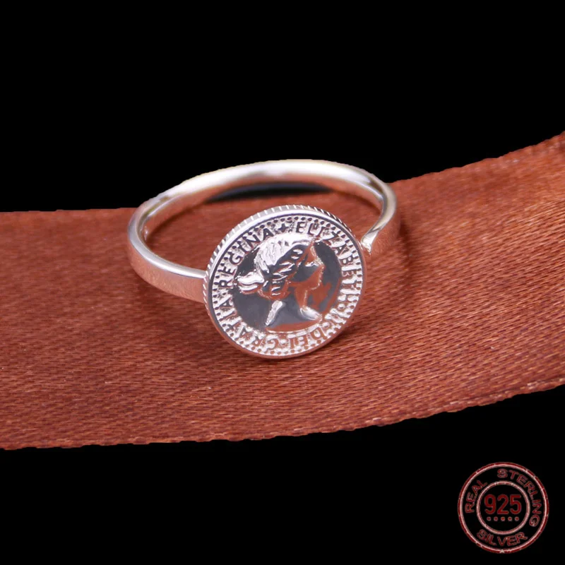 S925 серебряное минималистское модное кольцо с темпераментом для открытия монеты аватаря для женщин
S925 серебряное минималистское модное кольцо с темпераментом для открытия монеты аватаря для женщин