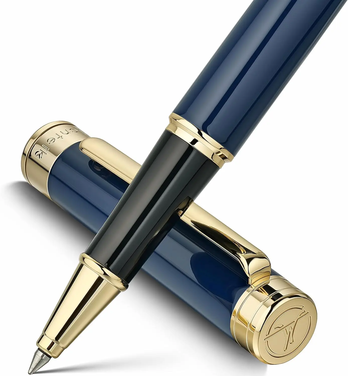 Роскошная синяя лакированная ручка-роллер с 24-каратным золотым покрытием, стержнем Schmidt, точным потоком чернил — идеальный подарок для мужчин и женщин
Роскошная синяя лакированная ручка-роллер с 24-каратным золотым покрытием, стержнем Schmidt, точным потоком чернил — идеальный подарок для мужчин и женщин