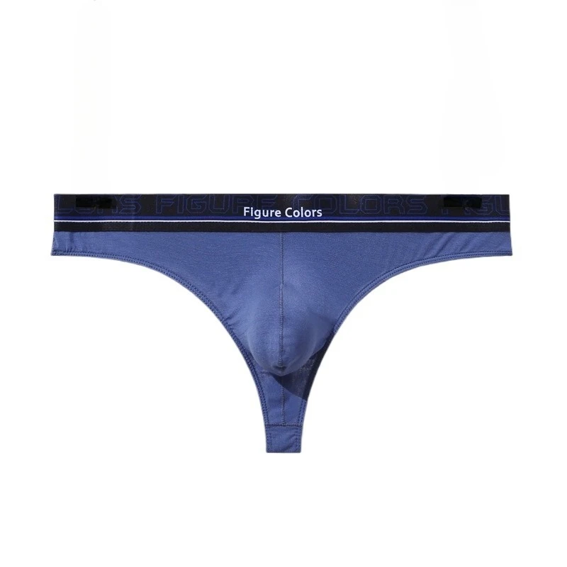 Modal Bulge T-Back Thong for Men Low Rise Underwear Logo Waistband Youth Sexy U Convex Pouch String Bikini Cozy Mini Underpants
Modal Bulge T-Back Thong for Men Low Rise Underwear Logo Waistband Youth Sexy U Convex Pouch String Bikini Cozy Mini Underpants