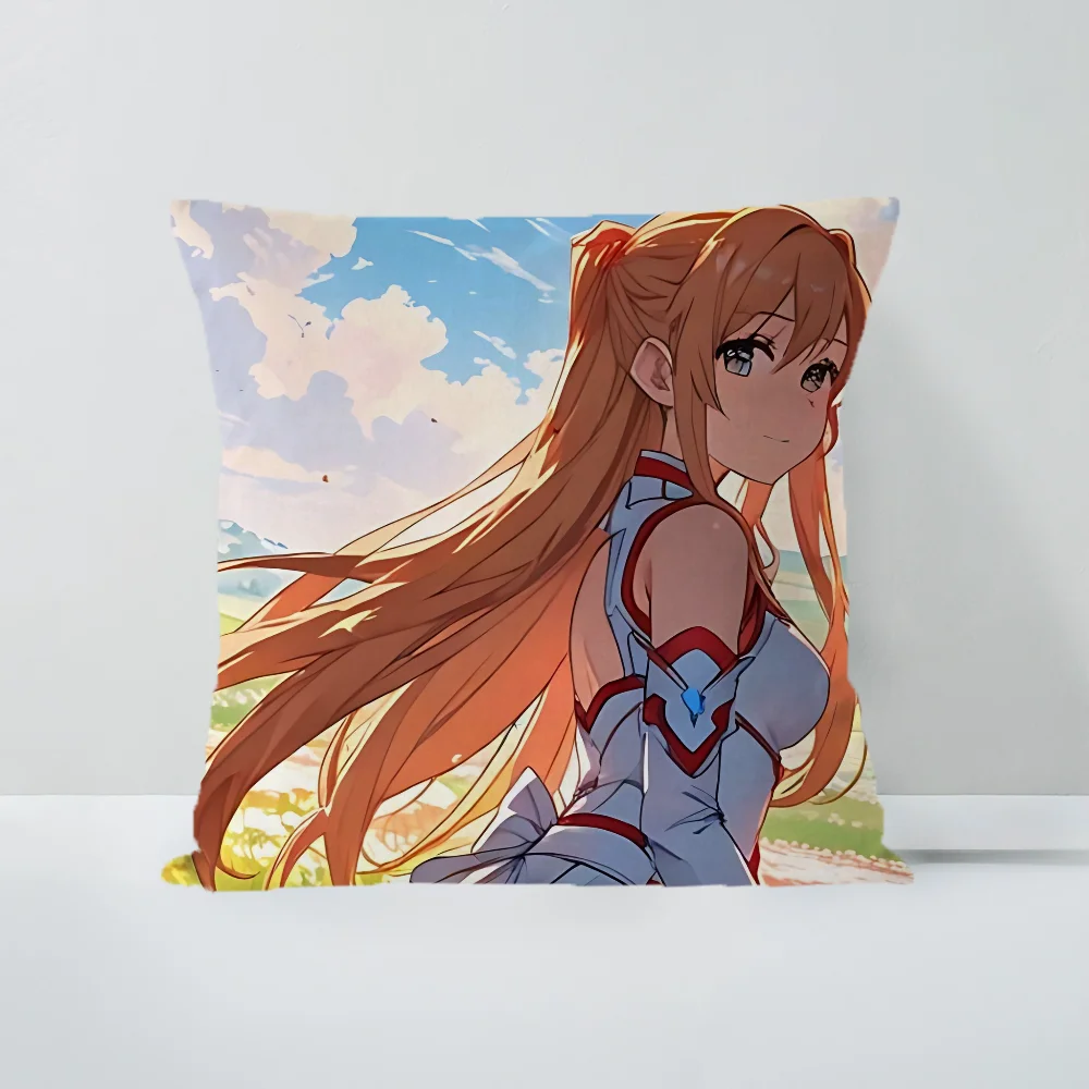 High Quality Luxury Anime Yuuki Asuna Decorative Pillow Living Room Decoration Cushion Cover Sleeping Pillows Home Cushions Sofa
High Quality Luxury Anime Yuuki Asuna Decorative Pillow Living Room Decoration Cushion Cover Sleeping Pillows Home Cushions Sofa