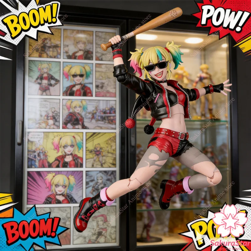 【In Stock】Kaiyodo Amazing Yamaguchi Revoltech Harley Quinn Suicide Squad Isekai 15cm Action Figure Collectible Model Toy Gift
【In Stock】Kaiyodo Amazing Yamaguchi Revoltech Harley Quinn Suicide Squad Isekai 15cm Action Figure Collectible Model Toy Gift