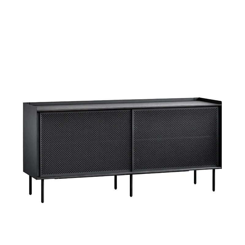 Leisure Style Industrial style dining side cabinet shelf modern simple metal wrought iron
Leisure Style Industrial style dining side cabinet shelf modern simple metal wrought iron