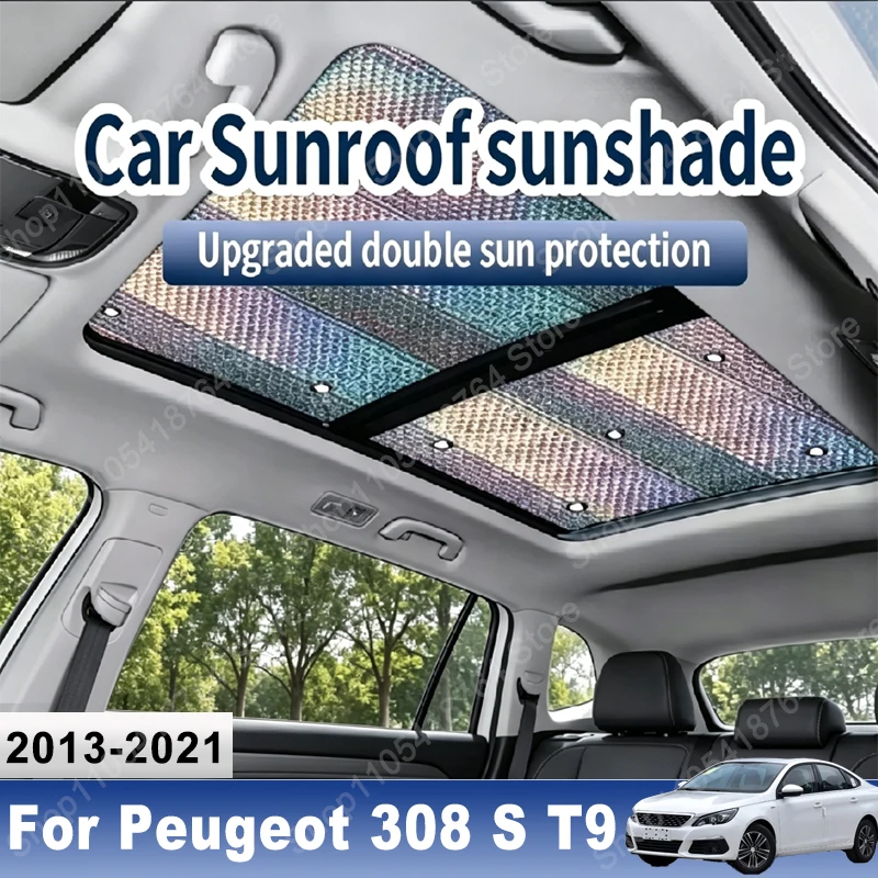 For Peugeot 308 S T9 2013~2021 2018 2019 MK2 Car Sunroof Sunshade Panoramic Windshield Sunshade Anti-ultraviolet Auto Accessory
For Peugeot 308 S T9 2013~2021 2018 2019 MK2 Car Sunroof Sunshade Panoramic Windshield Sunshade Anti-ultraviolet Auto Accessory