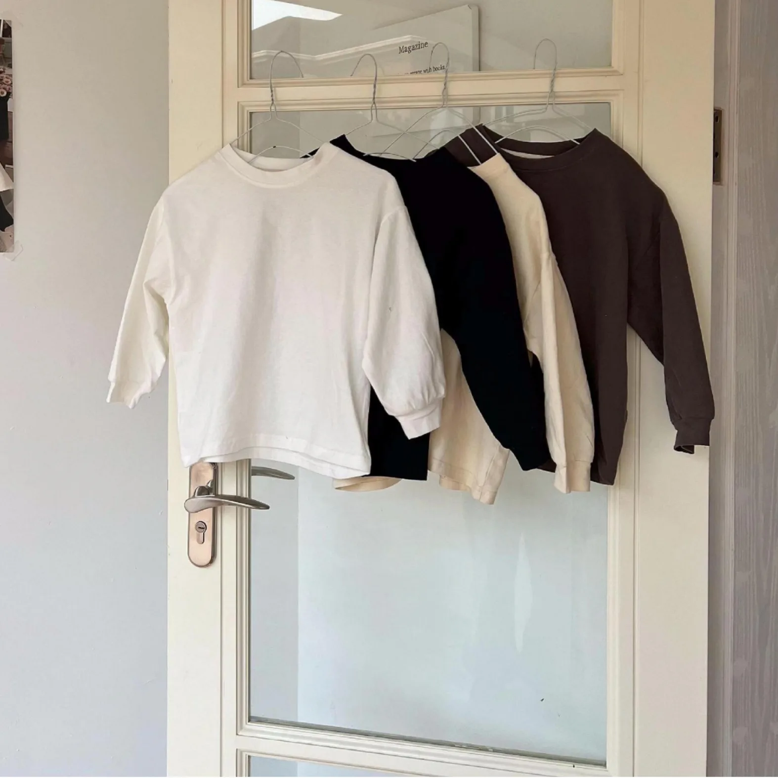 Children Clothing Kids Casual Solid Color Long Sleeve T Shirt Korean Style 2024 Spring New Fashionable Boys and Girls T-shirt
Children Clothing Kids Casual Solid Color Long Sleeve T Shirt Korean Style 2024 Spring New Fashionable Boys and Girls T-shirt