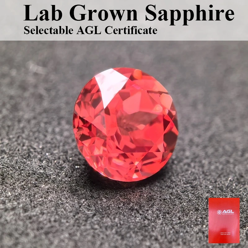 Lab Grown Sapphire Round Shaped Lotus VVS1 Gemstone Charm Diy Advanced Jewelry Making Materials Selectable AGL Certificate
Lab Grown Sapphire Round Shaped Lotus VVS1 Gemstone Charm Diy Advanced Jewelry Making Materials Selectable AGL Certificate