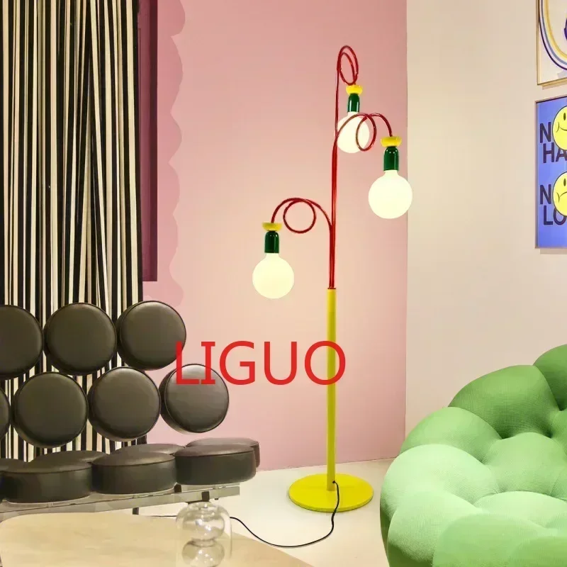 Colorful Floor Lamp Creative LED Standing Light For Kids Room Bedroom Parlor Shop Decor Memphis Art Bedside Floor Lamp
Colorful Floor Lamp Creative LED Standing Light For Kids Room Bedroom Parlor Shop Decor Memphis Art Bedside Floor Lamp