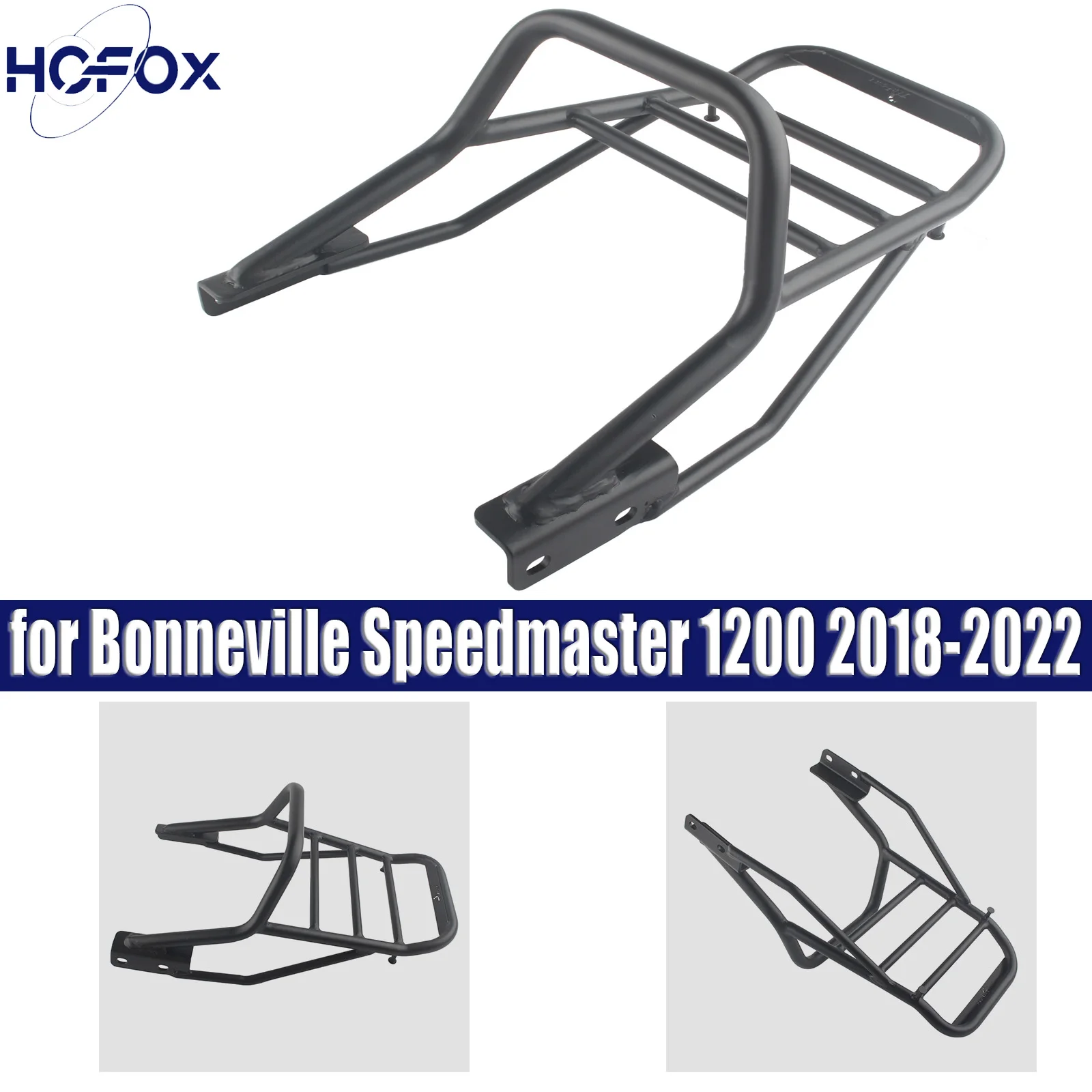 Motorcycle Tail Rack Suitcase Luggage Carrier Board luggage Rack Shelf Rear shelf Set for Bonneville Speedmaster 1200 2018-2022
Motorcycle Tail Rack Suitcase Luggage Carrier Board luggage Rack Shelf Rear shelf Set for Bonneville Speedmaster 1200 2018-2022