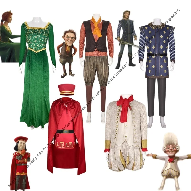 Giant Green Ogre Cosplay Costume Lord Farquaad Full Set Fiona Maximus Rumpelstiltskin Prince Charming Outfit for Men Women
Giant Green Ogre Cosplay Costume Lord Farquaad Full Set Fiona Maximus Rumpelstiltskin Prince Charming Outfit for Men Women