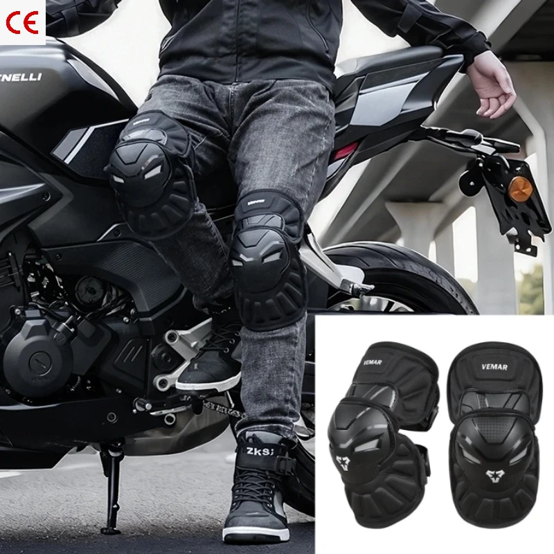 VEMAR Protective Gear Two-Piece Leg Cover for Motorcycle Riding, Sports Knee Guard To Prevent Falls, Outdoor Cycling Knee Guard
VEMAR Protective Gear Two-Piece Leg Cover for Motorcycle Riding, Sports Knee Guard To Prevent Falls, Outdoor Cycling Knee Guard