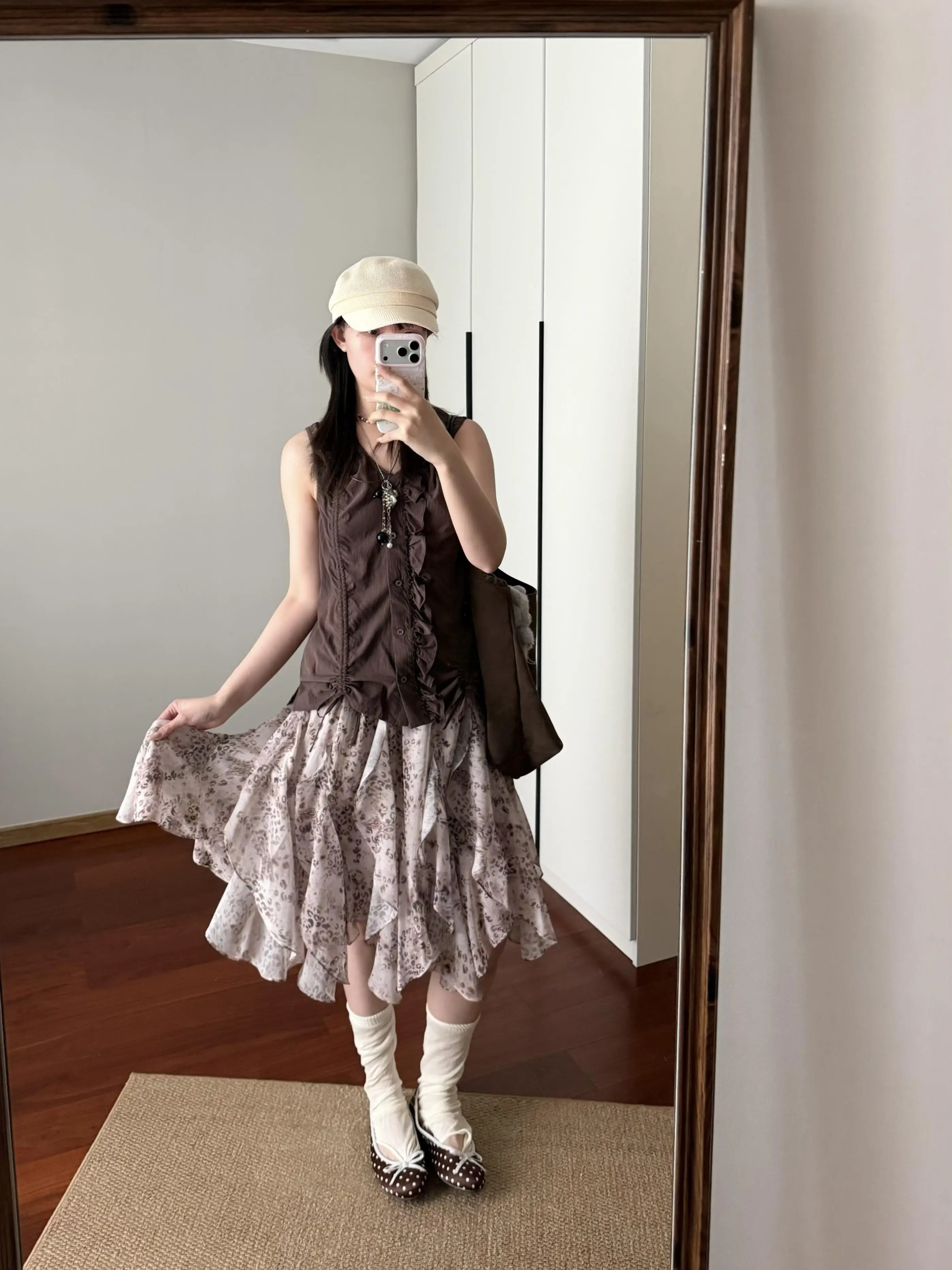 Retro American Lace Asymmetrical Splicing Leopard Print Skirt for Women Spring Summer New Style Small Size mid Length
Retro American Lace Asymmetrical Splicing Leopard Print Skirt for Women Spring Summer New Style Small Size mid Length
