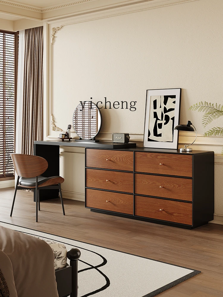 TWR makeup table small apartment retractable solid wood dresser chest integrated
TWR makeup table small apartment retractable solid wood dresser chest integrated